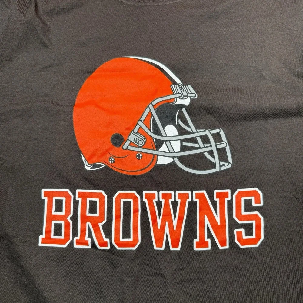 Nike Shirt Mens Medium Cleveland Browns NFL Team Apparel Football NWT